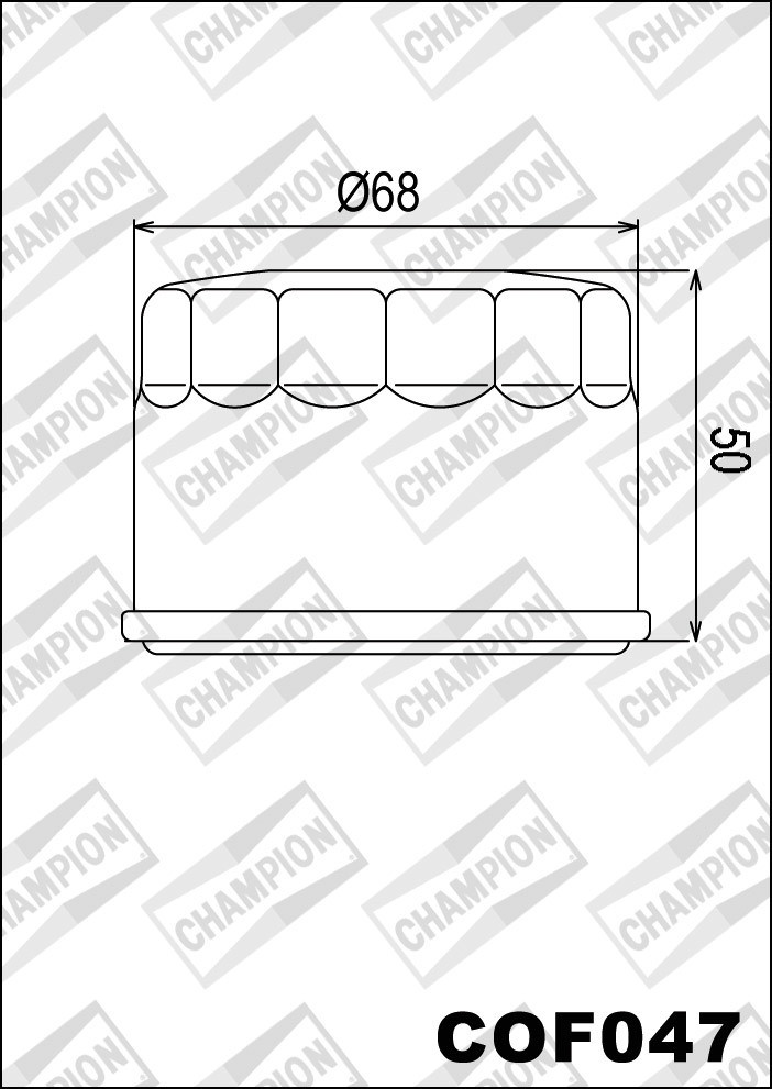 Champion Oil filter C0F047 - Image 2